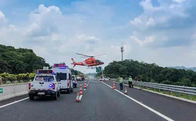 呈贡区高速公路汽车救援案例